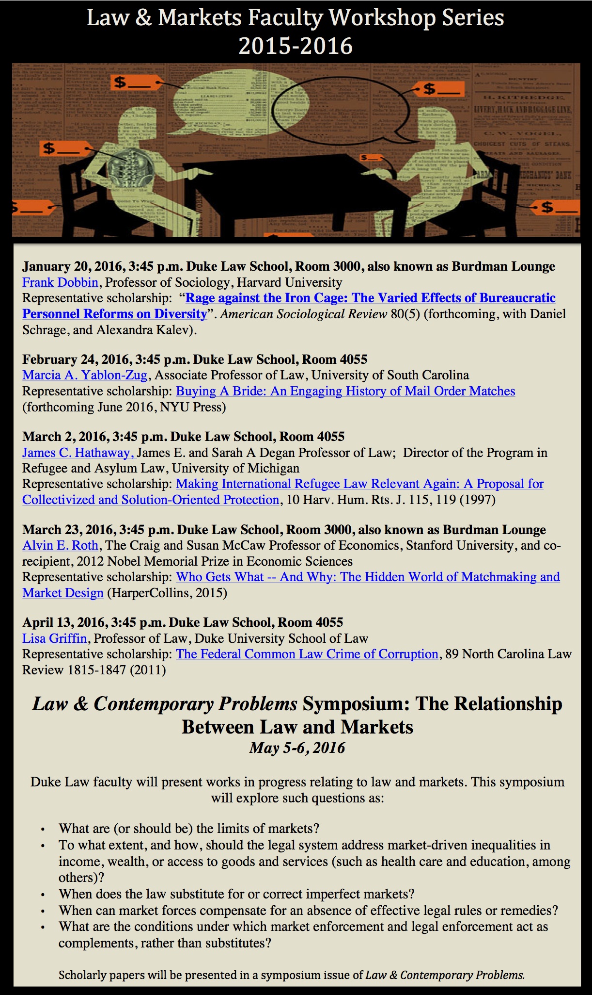 Workshop Poster Spring 2016 Workshop Poster Spring 2016